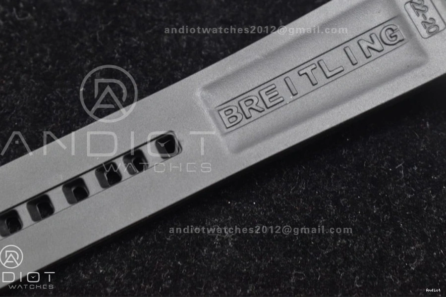 A2824 Bezel TF and Rubber Black On with 44 Dial Yellow Black Rehaut Edition 1:1 Superocean Strap Best Automatic 1128